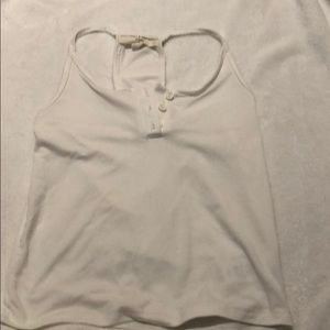White tank top